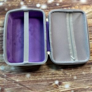 Aenllosi‎ Hard Carrying Case Purple Protective Travel Storage Bag Organizer EVA